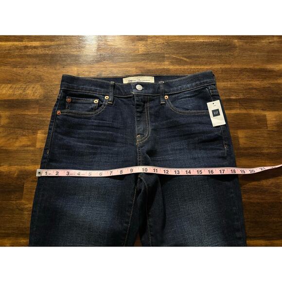 Gap Women’s 28 Jeans Best Girlfriend Mid Rise 26" Inseam Slim Straight Denim - Picture 9 of 12